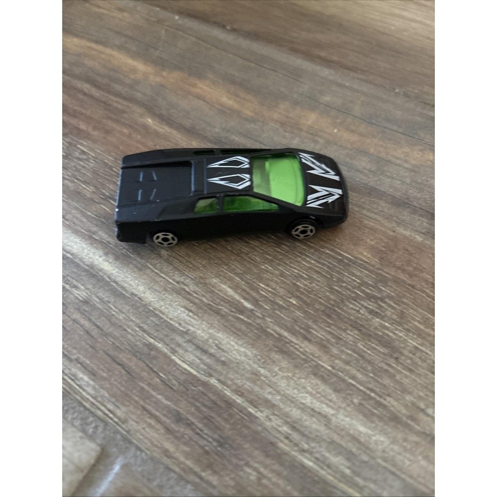 Rare Vintage Suntoys Lamborghini Diablo Black Exotic Die-Cast 1:64 Car‎